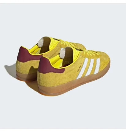 Кроссовки женские Adidas Gazelle Indoor Shoes Yellow IE7003
