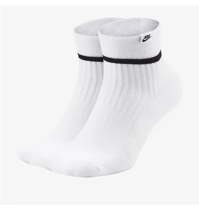 Шкарпетки унісекс Nike U Snkr Sox Essential Ankle (2 пари) White SX7167-100