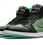 Кроссовки мужские Air Jordan 1 Retro High Zoom Black/Green CK6637-002