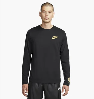 Лонгслів чоловічий Nike Mens Basketball Long-Sleeve T-Shirt Black Dn2938-010