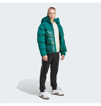 Пуховик чоловічий Adidas Adicolor Down Regen Hooded Puffer Jacket Green IL2566