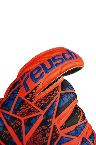 Перчатки вратарские детские Reusch Attrakt Solid Orange 5472515-2210