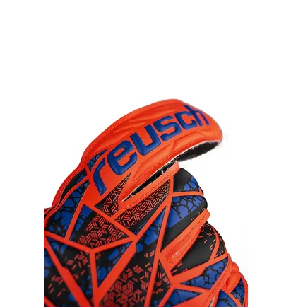 Рукавиці воротарські дитячі Reusch Attrakt Solid Orange 5472515-2210