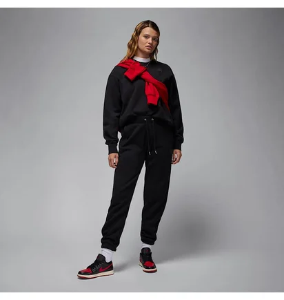 Спортивный костюм женский Air Jordan Flight Fleece Black FV7053-010__FV7059-010