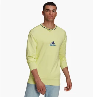 Свитшот мужской Adidas Juventus 21/22 Icon Crew Sweatshirt Yellow GR2899