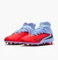 Бутси дитячі Nike Phantom 6 High Club Fg/Mg Light Blue/Red HQ2022-400