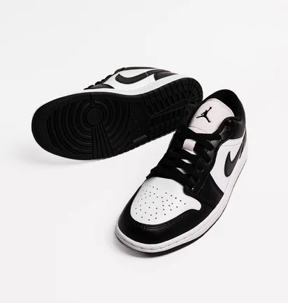 Кроссовки женские Air Jordan 1 Low Panda 2023 Black/White DC0774-101