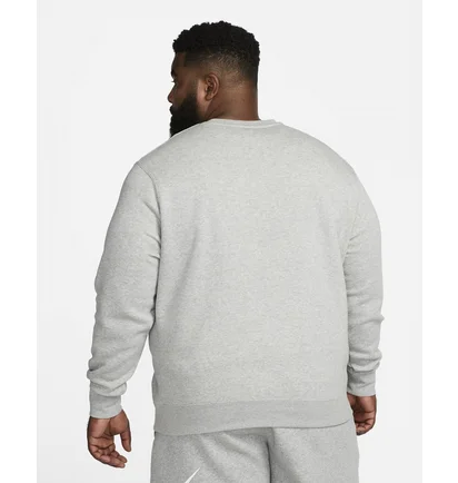 Свитшот мужской Nike Sportswear Club Fleece Graphic Crew Grey Dq4912-063