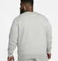 Свитшот мужской Nike Sportswear Club Fleece Graphic Crew Grey Dq4912-063