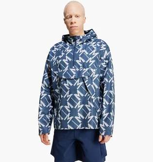 Анорак чоловічий Adidas Manchester United Seasonal Half-Zip Blue IT4194