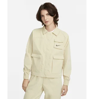 Куртка женская Nike Sportswear Swoosh Beige Fd1130-783