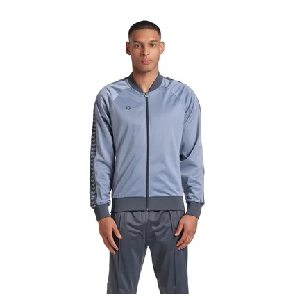 Олимпийка мужская Arena Relax Iv Teajacket Grey 002723-550