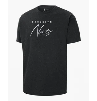 Футболка чоловіча Nike Brooklyn Nets Courtside Black Dx9958-032