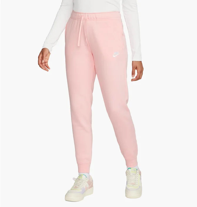 Штани жіночі Nike Sportswear Club Fleece Pink Dq5191-690