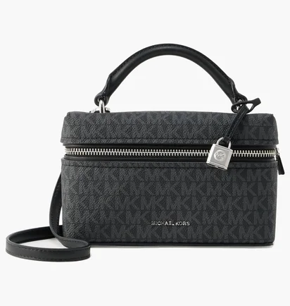 Сумка жіноча Michael Kors Jana Extra-Small Signature Logo Convertible Crossbody Bag Black 32F5SQ1C0V-001-BLACK-134432
