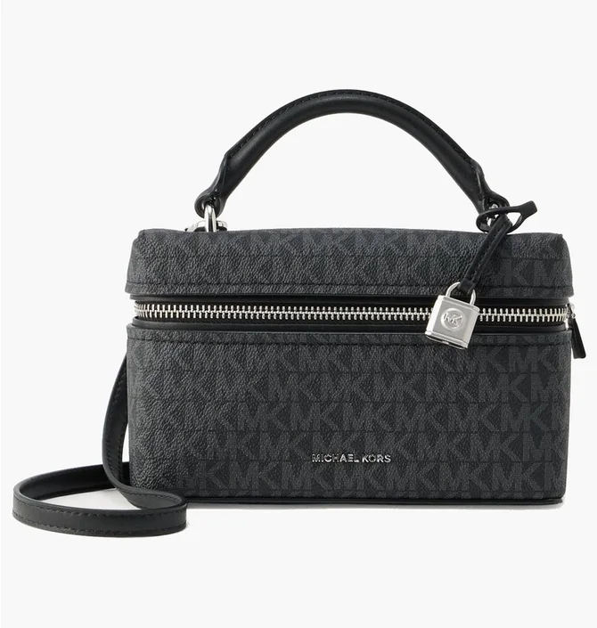 Сумка жіноча Michael Kors Jana Extra-Small Signature Logo Convertible Crossbody Bag Black 32F5SQ1C0V-001-BLACK-134432