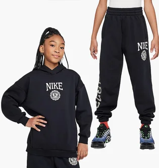 Спортивний костюм дитячий Nike Sportswear Club Fleece Black HJ3371-010__HJ3374-010