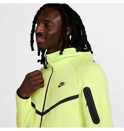 Толстовка чоловіча Nike Tech Fleece Fz Wr Yellow HV0949-736