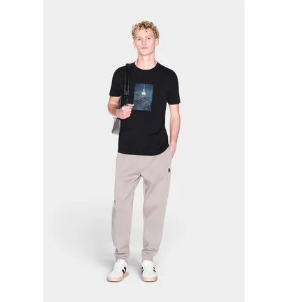Футболка мужская Armani Exchange Black XM002214-AF10356-UC001