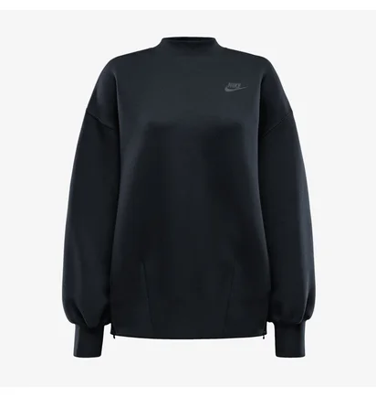 Світшот жіночий Nike W Nsw Tch Flc Os Crew Black FV8041-010