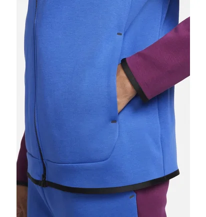 Толстовка чоловіча Nike Sportswear Tech Fleece Blue/Violet CU4489-610