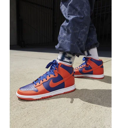 Кросівки чоловічі Nike Dunk High Retro Bttys Orange DD1399-800
