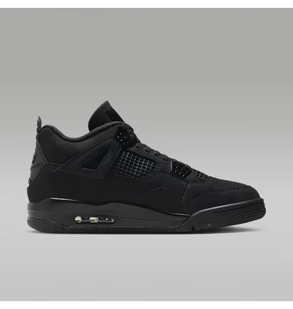 Кроссовки мужские Air Jordan 4 Retro Black Cat (2025) Black FV5029-010