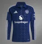 Кофта чоловіча Adidas Manchester United 24/25 Long Sleeve Away Jersey Blue IT1984