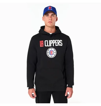 Худи мужское NEW ERA Clippers Black 60505431