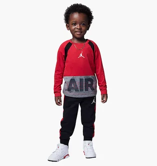 Спортивний костюм дитячий Air Jordan Baseline Raglan Crew Set Toddler Multi 75C053-KR5