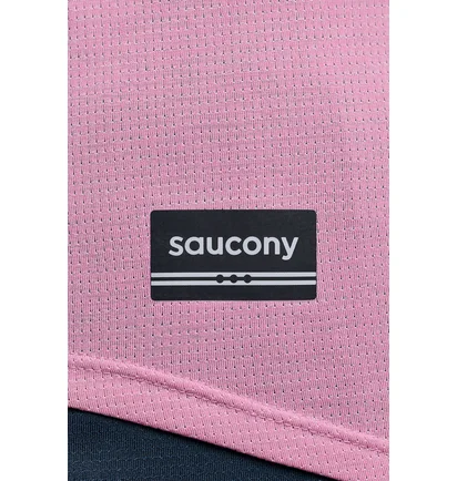 Лонгслив женский Saucony Stopwatch Long Sleeve Pink SAW800486-ORH