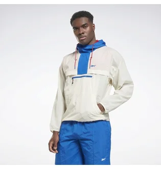 Худи мужское Reebok Lightweight Woven Anorak Jacket Beige HG8904
