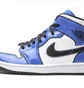 Кроссовки мужские Air Jordan 1 Mid Se White/Blue DD6834-402