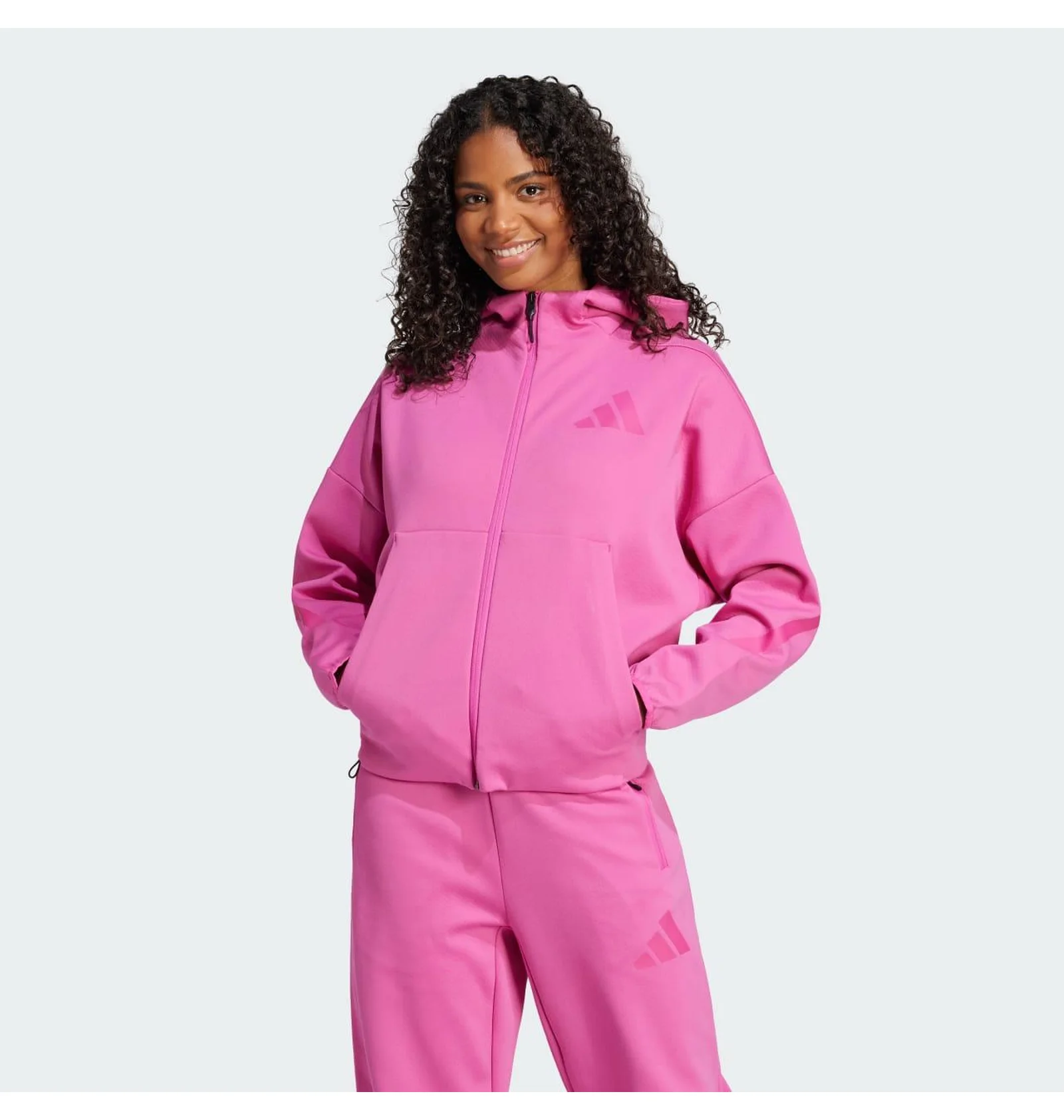 ᐉ Толстовка женская Adidas Z.N.E. Full-Zip Pink JD0816 - купить в