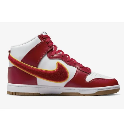Кроссовки мужские Nike Dunk Hi Retro University Red Dr8805-101