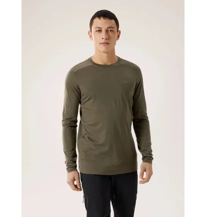Лонгслив мужской Arc'teryx Ionia Merino Wool Ls Olive X000007732-TATSU