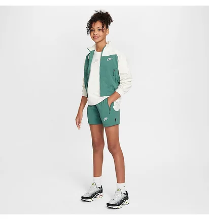 Шорты детские Nike Amplify Woven Turquoise FN9131-361