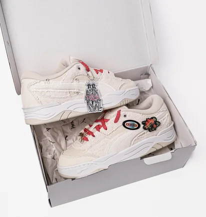 Кроссовки женские Puma X-Girl Puma-180 Beige 396250-01