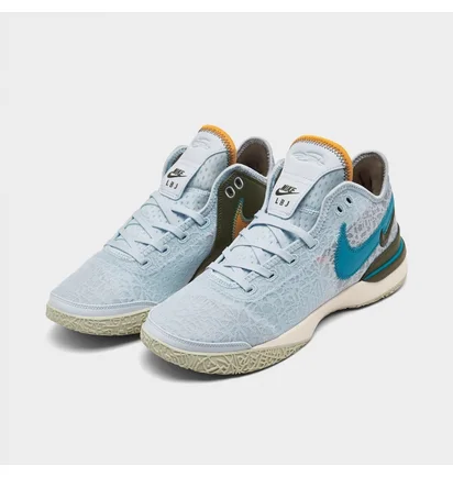 Кросівки унісекс Nike Zoom Lebron Nxxt Gen Basketball Shoes Light Blue DR8784-400