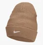 Шапка унисекс Nike U Nsw Beanie Utility Swoosh Brown Dv3342-200
