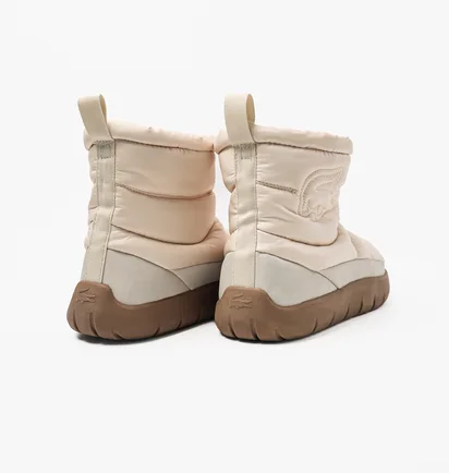Ботинки женские Lacoste Serve Slipper Mid Beige 748CFA00142R2