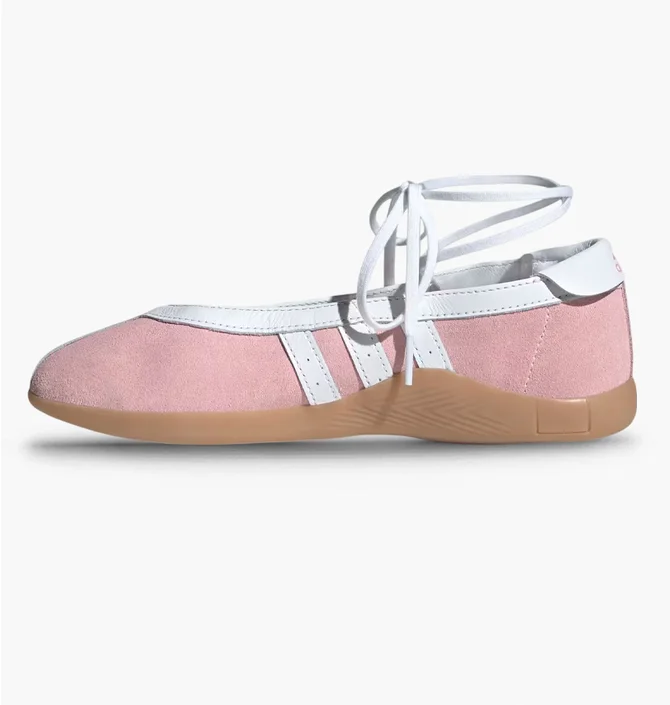 Балетки женские Adidas Taekwondo Mei Ballet Pink/White JQ6434