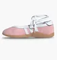 Балетки женские Adidas Taekwondo Mei Ballet Pink/White JQ6434