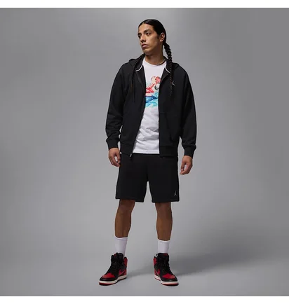 Толстовка чоловіча Air Jordan Brooklyn Fleece Black FV7291-010