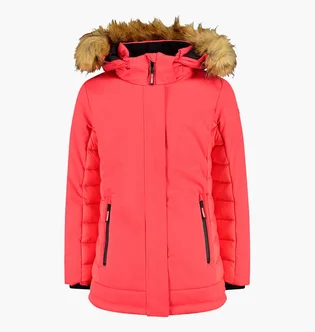 Куртка дитяча CMP Jacket Snaps Hood Twill Pink 34K3385-B812