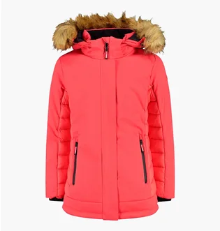 Куртка детская CMP Jacket Snaps Hood Twill Pink 34K3385-B812