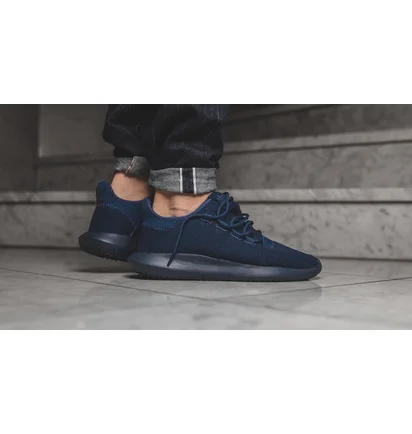 Кроссовки мужские Adidas Tubular Shadow Knit Mystery Blue Bb8825