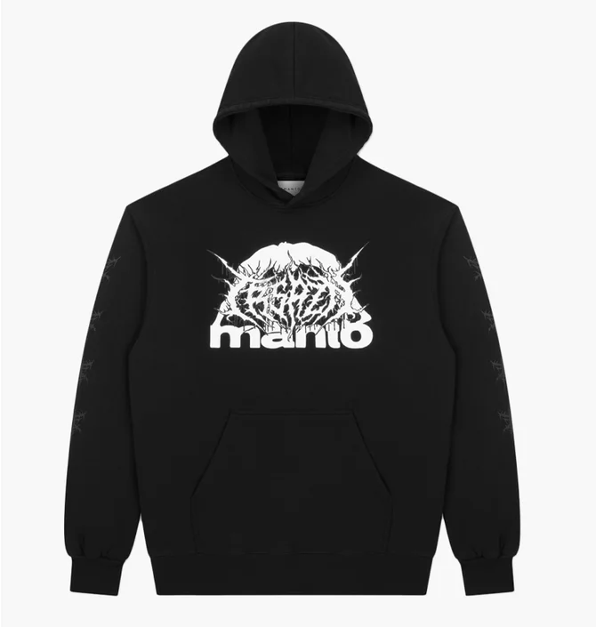 Худі чоловіче Manto Treasure Zone Black 3813