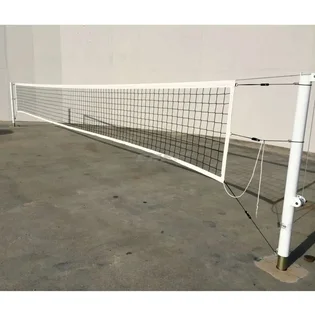 Сітка для волейболу El Leon de oro Volleyball Net Pro 4,5 Мм, 10 * 10 См Black 14443035002