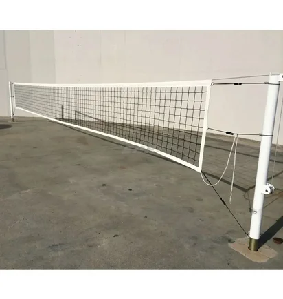 Сітка для волейболу El Leon de oro Volleyball Net Pro 4,5 Мм, 10 * 10 См Black 14443035002